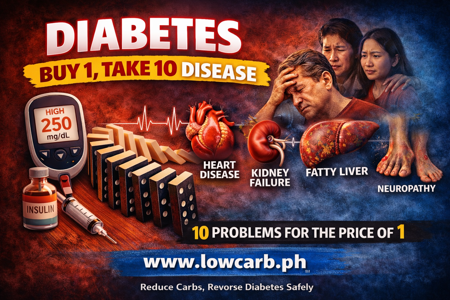 Bakit tinawag na Buy 1, Take 10 ang diabetes
