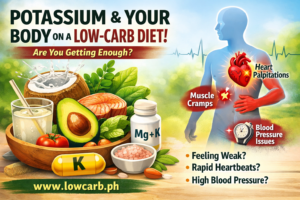 Potassium and your body on low-carb diet
