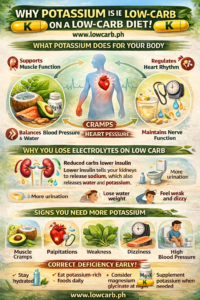 Potassium on a low-carb diet complete mapped